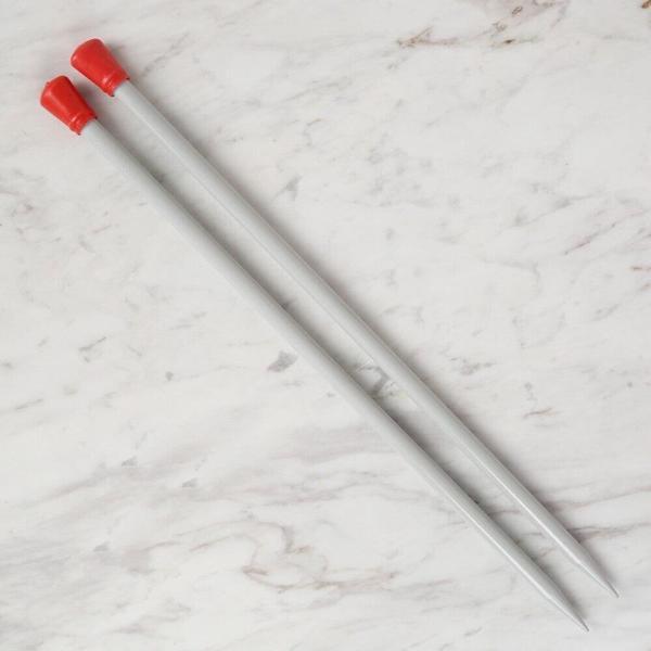 Loren Crafts 10 mm 35 cm Klasik Alüminyum Örgü Şiş - Image 1