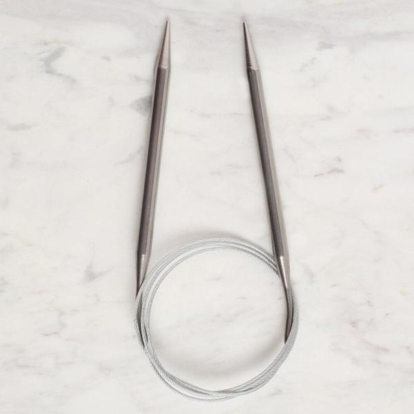 Loren Crafts 7 mm Çelik Misinalı Şiş 100 cm - Image 1