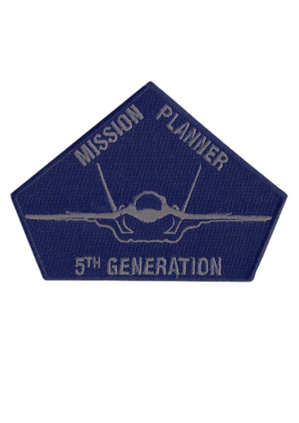Aplike Ütü İle Yapışan Mission Planner Lacivert Arma 6 cm - Image 1