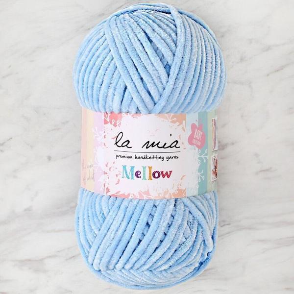 La Mia Mellow Bebe Mavi El Örgü İpi - 907 - 34156 - Image 1