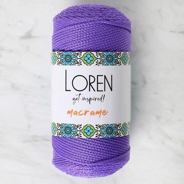 Loren Macrame Mor El Örgü İpi - RM 0141 - 34346 - Image 1