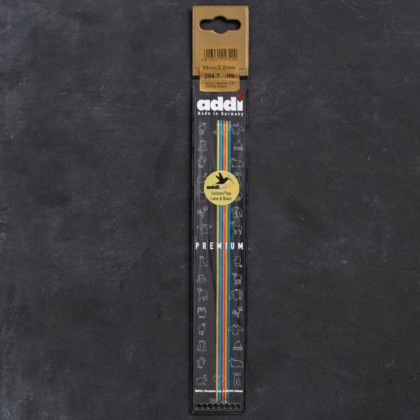 Addi Colibri 2mm 20cm Renkli Çorap Şişi - 204-7 - Image 1