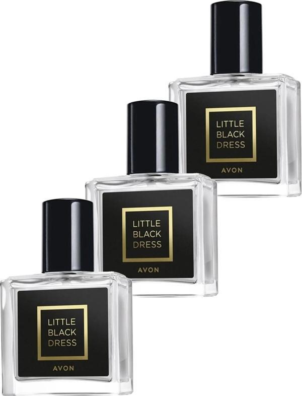 AVON Little Black Dress Kadın Parfüm Edp 30 Ml. Üçlü Set - Image 1
