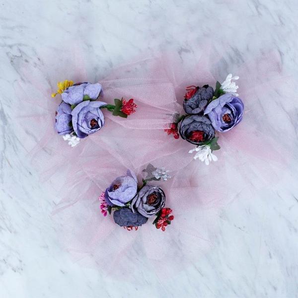 Loren Bohça süsü 3 lü Pembe - Image 1