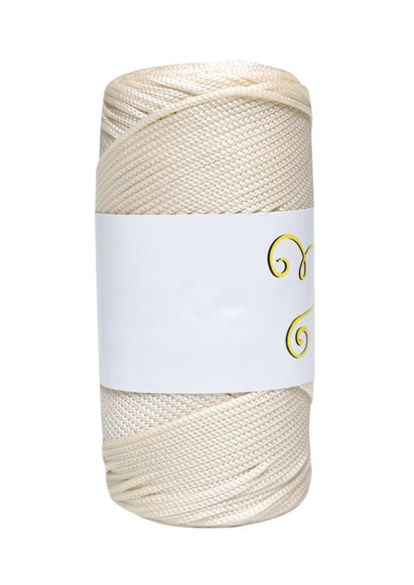 Makrome İpi 3mm  Polyester Ekru - Image 1