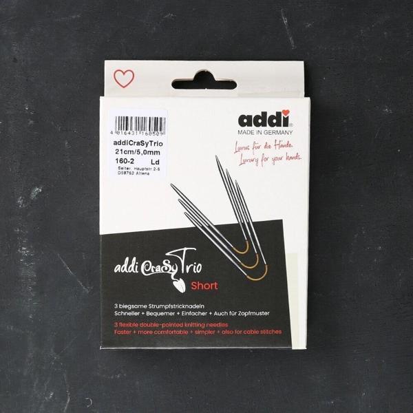 Addi CrasyTrio 3 lü 5 Mm 21 Cm Misinalı Çorap Şişi - Image 1