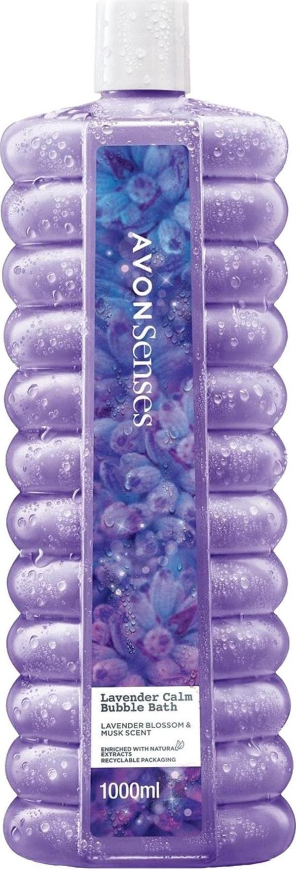 AVON Senses Lavender Calm Lavanta Kokulu Banyo Köpüğü 1 Lt. - Image 1