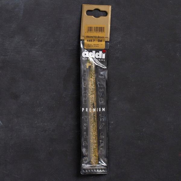 Addi Champagner 10mm 15cm Plastik Simli Yün Tığ -  - Image 1