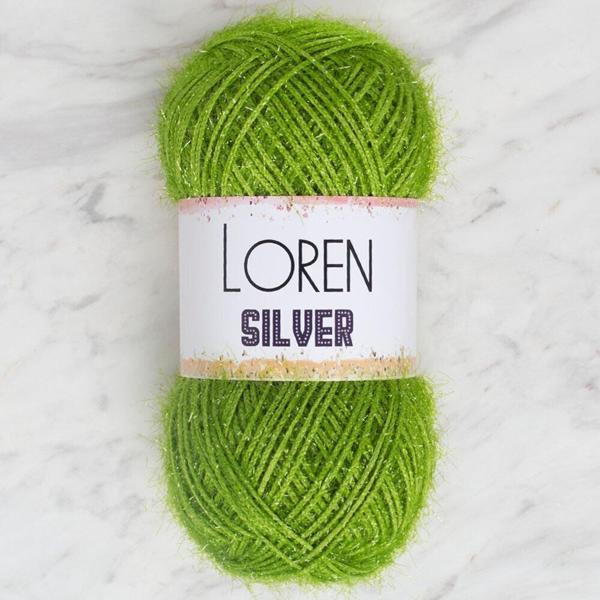 Loren Silver Yeşil El Örgü İpi - RS0047 - 34099 - Image 1