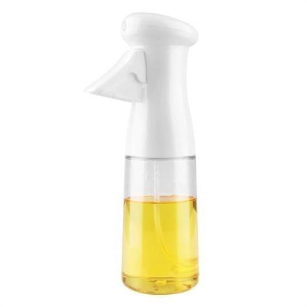 BUFFER®  Çok Amaçlı Cam Şişe Püskürtmeli Dağıtıcı Yağdanlık Limonluk Sirke Sosluk Spreyi Beyaz - Image 1