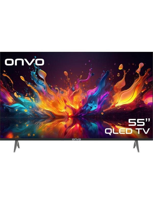 Onvo 55OVF9250UQ 4K Ultra HD 55" 140 Ekran Uydu Alıcılı Google Smart QLED TV - Image 1