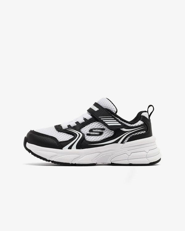 Skechers 303692L BKW Retro-Graph Kız Çocuk Spor Ayakkabı - Image 1
