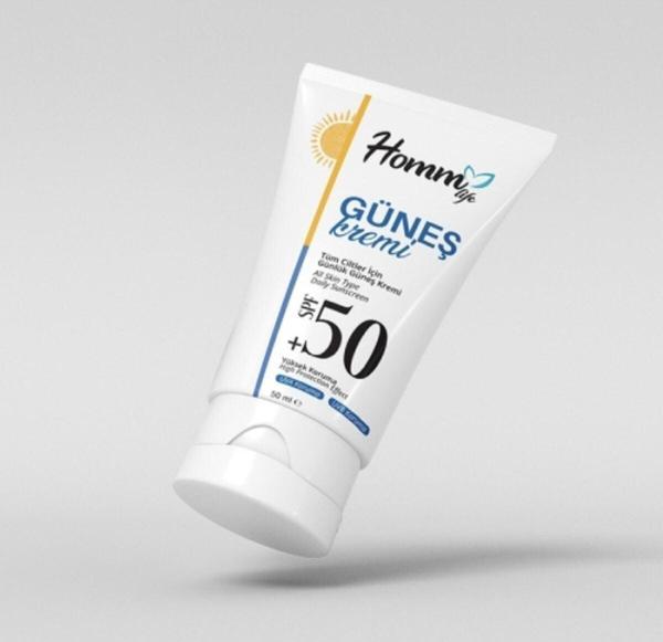 Homm Life Homm Bitkisel Güneş Kremi 50 Spf 50 ml - Image 1