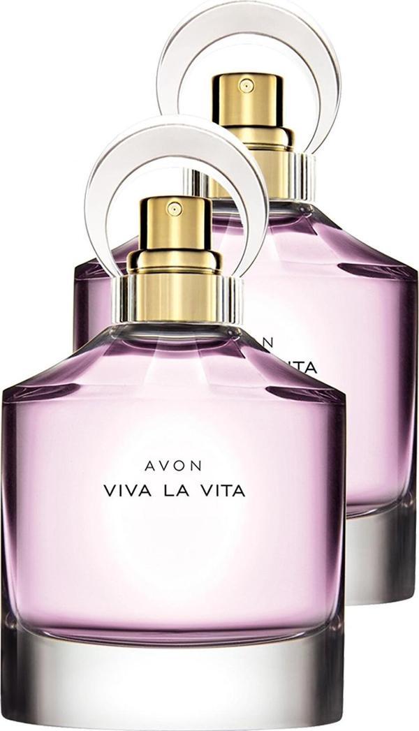 AVON Viva La Vita Kadın Parfüm Edp 50 Ml. Ikili Set - Image 1