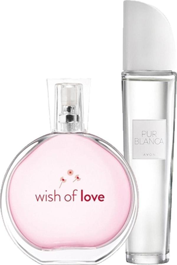 AVON Wish of Love + Pur Blanca Kadın Parfüm Seti 8681298983385 - Image 1