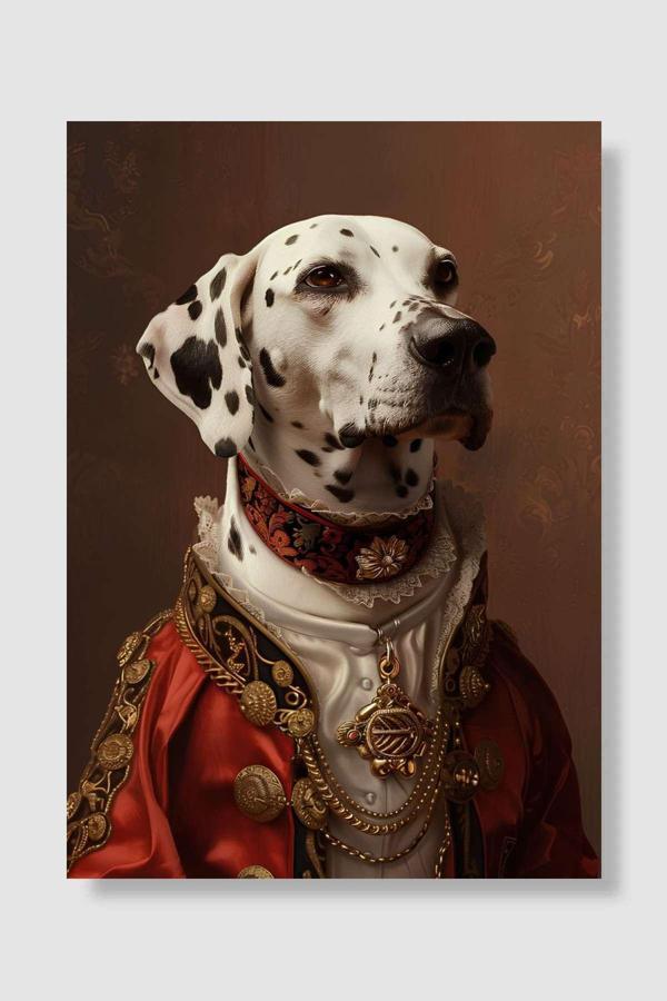 Kubdekor dalmatians dog animal pet Popart Poster Dekoratif Modern Sanatsal Duvar Poster - Image 1