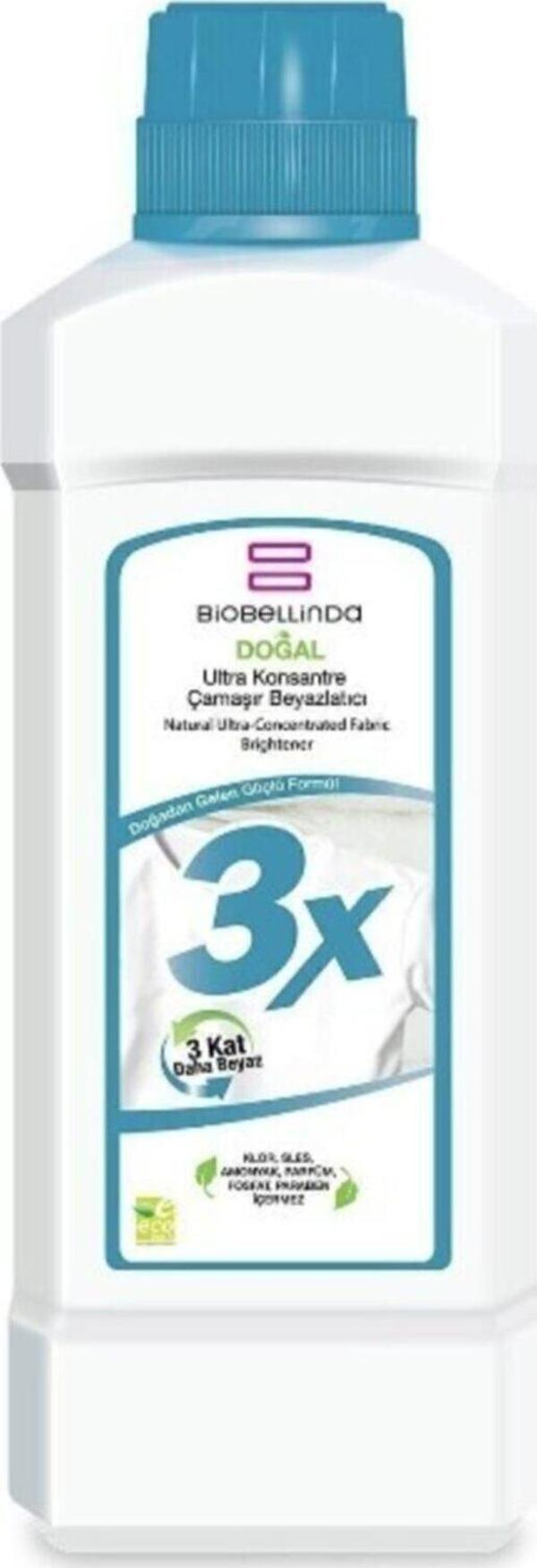 BioBellinda Ev Temizlik Ürünleri 3x Ultra Konsantre Çamaşır Beyazlatıcı 750 gr - Image 1