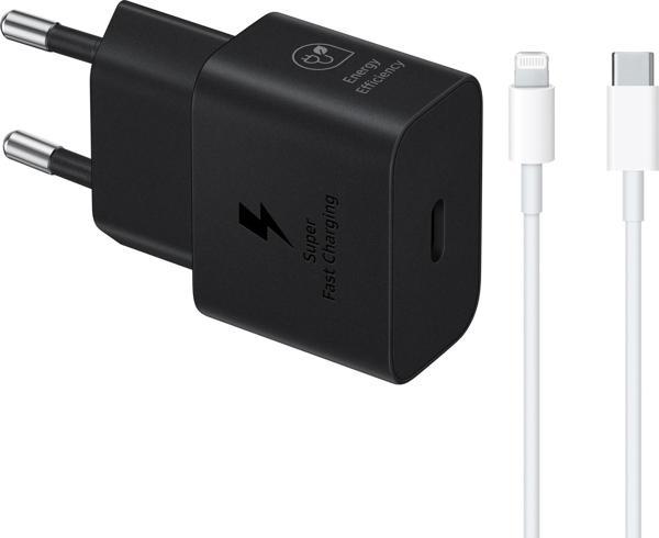 Samsung Apple İphone XS Max T2510N İphone Lightning Şarj Aleti Siyah 2m Type-C to Lightning Kablo - Image 1