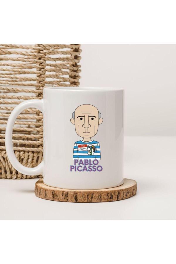 Kubdekor Pablo Picasso Sanatçı Portre Kupa Bardak - Image 1