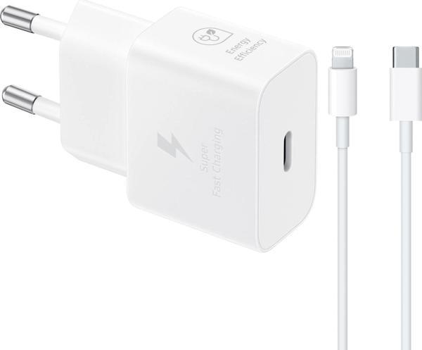 Samsung Apple İphone SE 2022 T2510N İphone Lightning Şarj Aleti Beyaz 2m Type-C to Lightning Kablo - Image 1