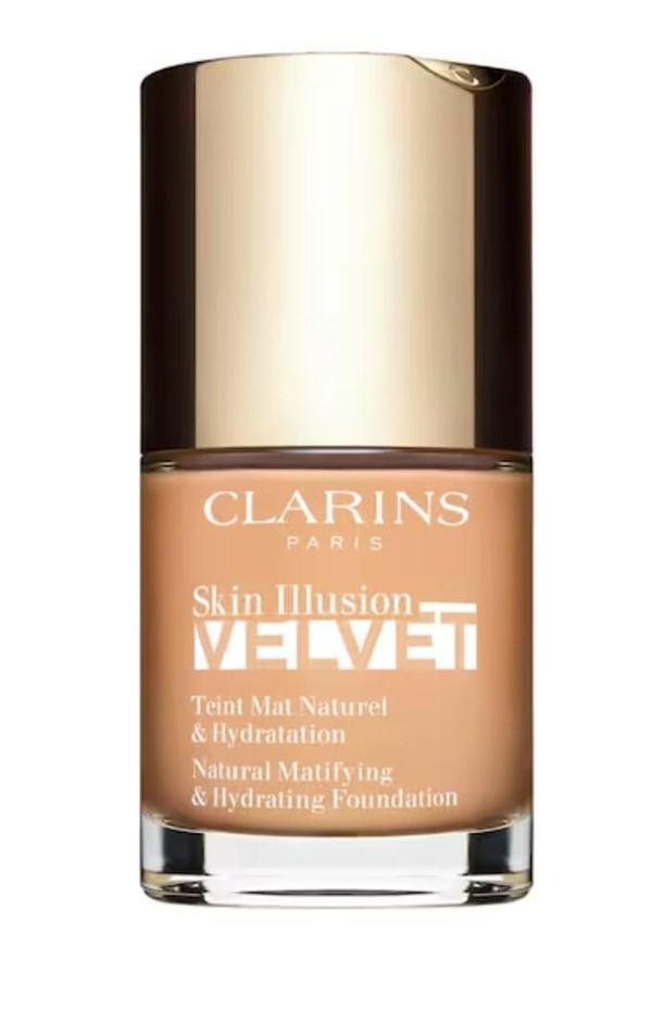 Clarins Skin Illusion Velvet - Doğal Bitişli Nemlendirici Fondöten 107C - Image 1