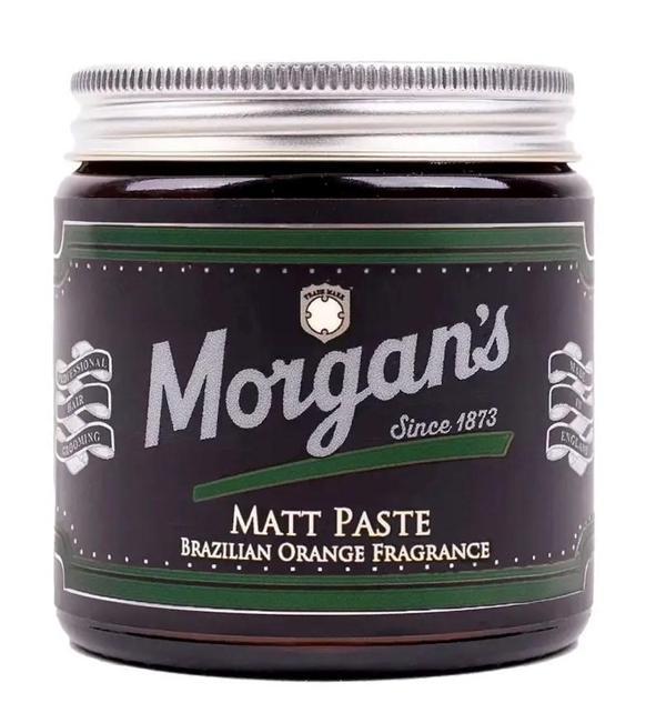 Morgan's Pomade Matt Paste Brazilian Orange Mat Görünümlü Saç Şekillendirme Kremi 120 ml - Image 1