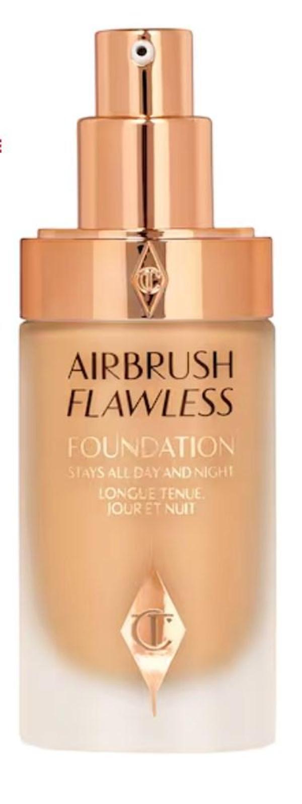  Charlotte Tilbury Airbrush Flawless Foundation 8 Warm Fondöten - Image 1