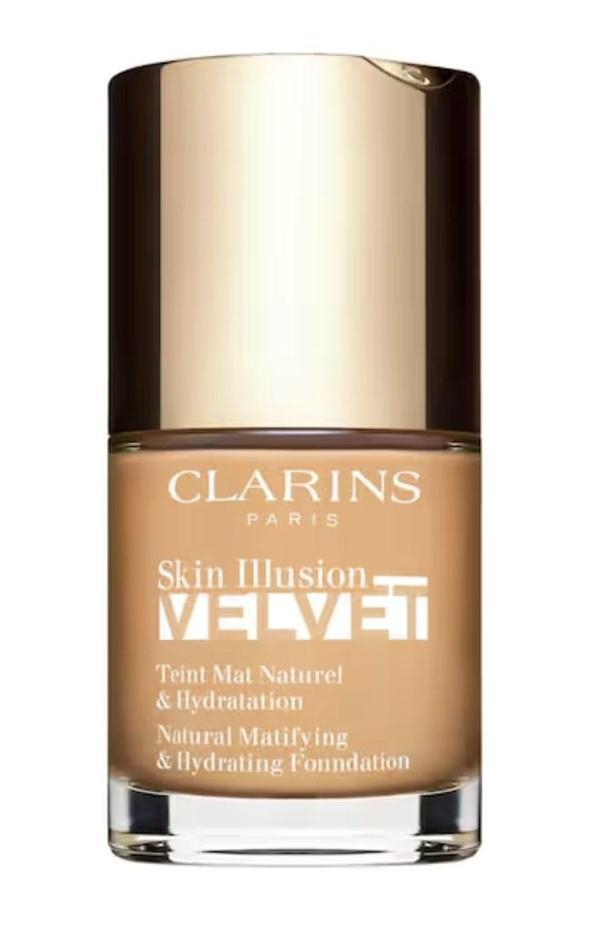 Clarins Skin Illusion Velvet - Doğal Bitişli Nemlendirici Fondöten 108,5W  - Image 1