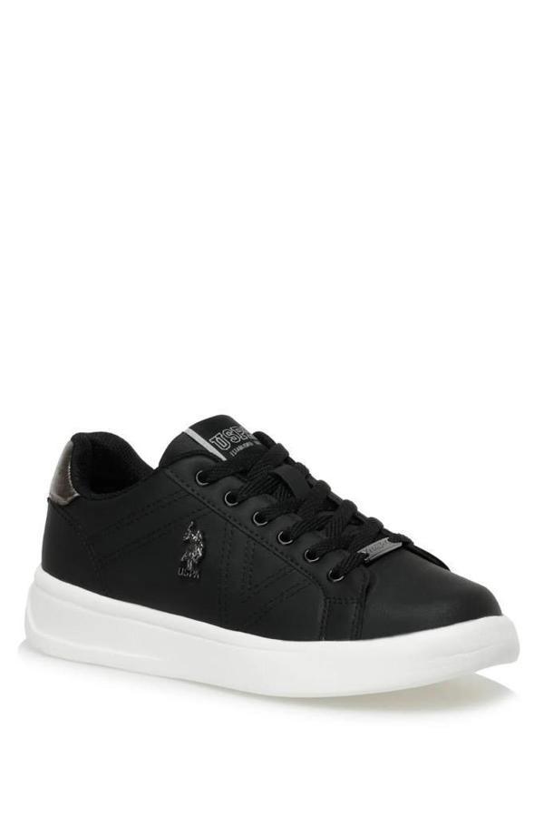 U.S.POLO ASSN EXXY 3FX SİYAH KADIN SNEAKER AYAKKABI - Image 1
