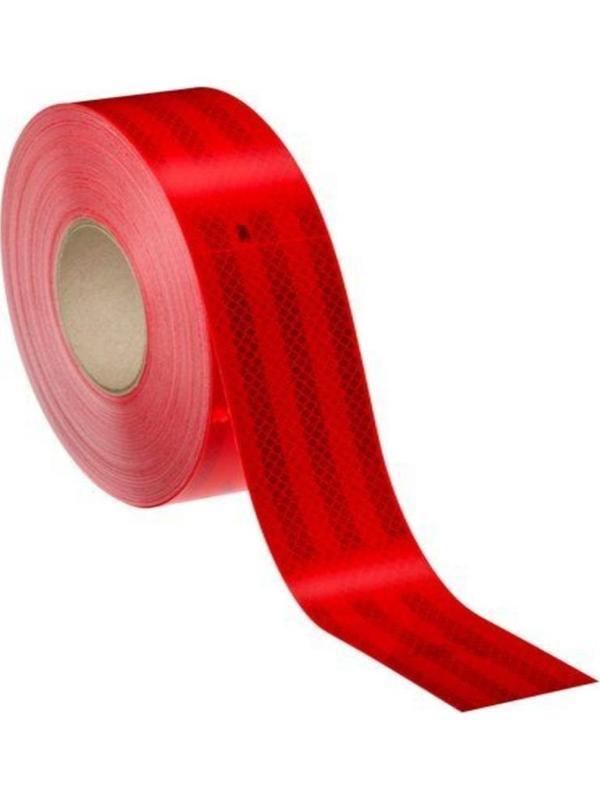 3M Reflektif Şerit 55mm E - Belgeli (metre) Kırmızı - Image 1