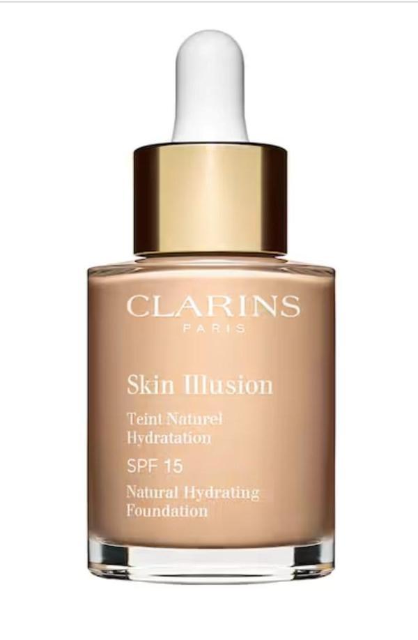 Clarins Skin Illusion SPF 15 - Nemlendirici Doğal Fondöten 105 Nude 30 ml - Image 1