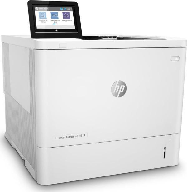 HP A4 LaserJet Enterprise M611dn 7PS84A Dublex Laser Yazıcı USB Ethernet - Image 1