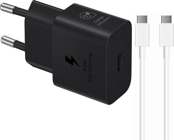 Samsung Galaxy Note 10 Pro T2510N 25W Şarj Aleti Type-C to Type-C 6A 120W 2Metre Kablolu Siyah - Image 1
