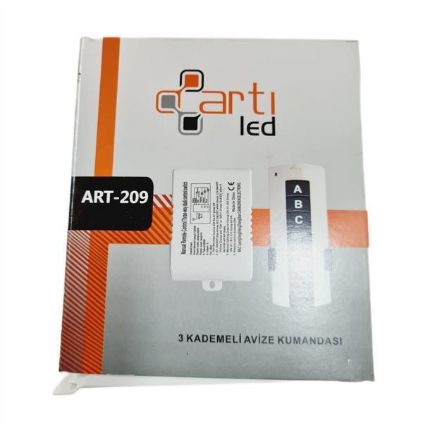 Artı Led ART-210 4 Kademeli Avize Kumandası | Uzaktan Kumandalı Aydınlatma Kontrolü - Image 1