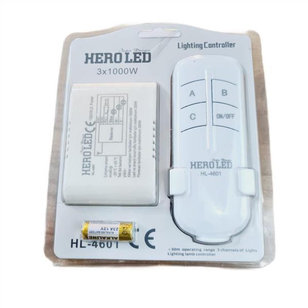 Hero Led 3*100 3 Kademeli Avize Kumandası | Uzaktan Aydınlatma Kontrolü - Image 1