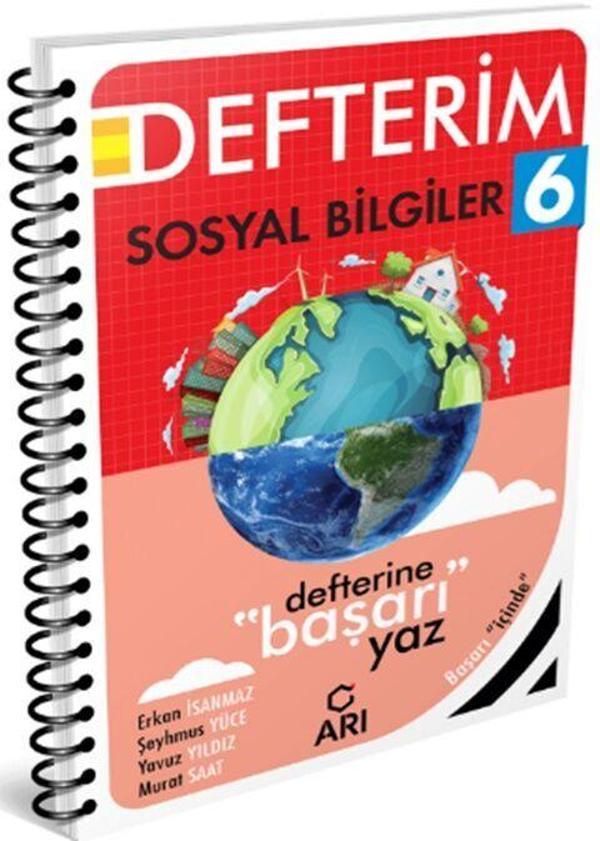 Arı Yayıncılık 6. Sınıf Sosyal Bilgiler Akıllı Defteri - Arı Yayıncılık - Image 1