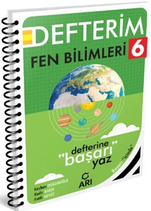Arı Yayıncılık 6. Sınıf Fen Bilimleri Akıllı Defteri - Arı Yayıncılık - Image 1