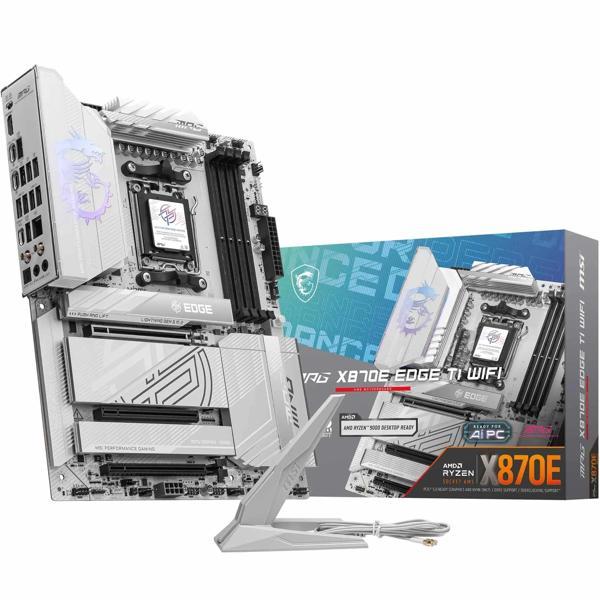 MSI MPG X870E Edge TI WiFi anakart, ATX - AMD Ryzen 9000/8000/7000 işlemcileri destekler, AM5-80A SP - Image 1