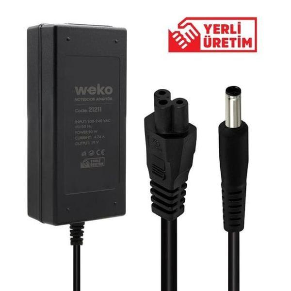19 Volt 4.74 Amper 90 Watt Notebook Adaptör 4.5*3.0 Uçlu - Image 1