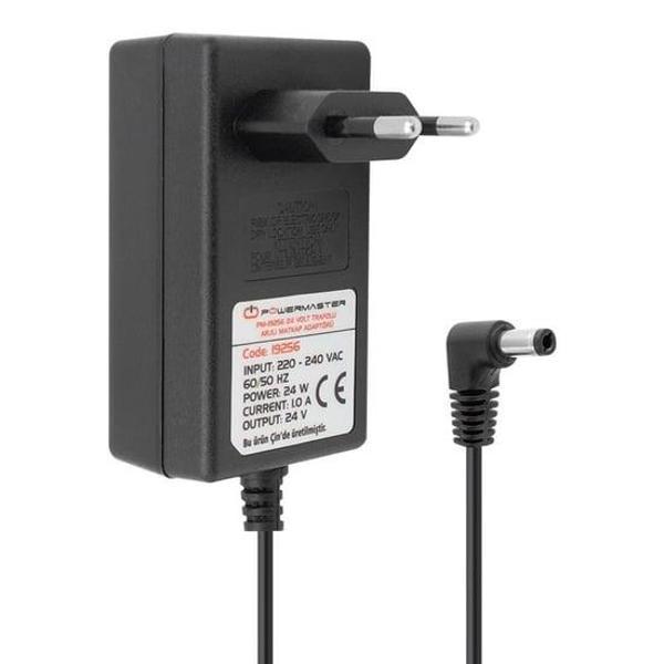 24 Volt - 1 Amper - 24 Watt 5.5*2.5 Mm L Uçlu Şarjlı Matkap Adaptörü - Image 1