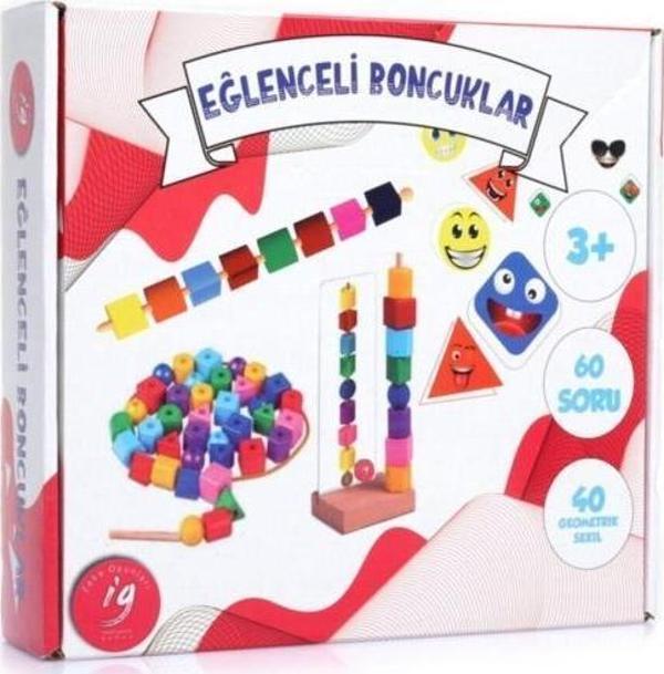 Hobi Eğitim Dünyası Eğlenceli Boncuklar,Eğlenirken Öğreten Oyuncak - Image 1