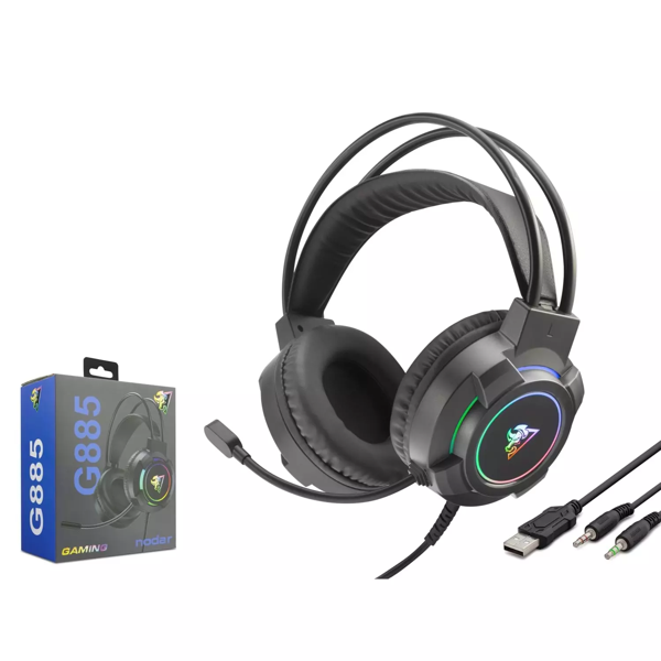 Hadron G885 Gaming Kulaklık 2*3.5Mm + Usb Siyah - Image 1