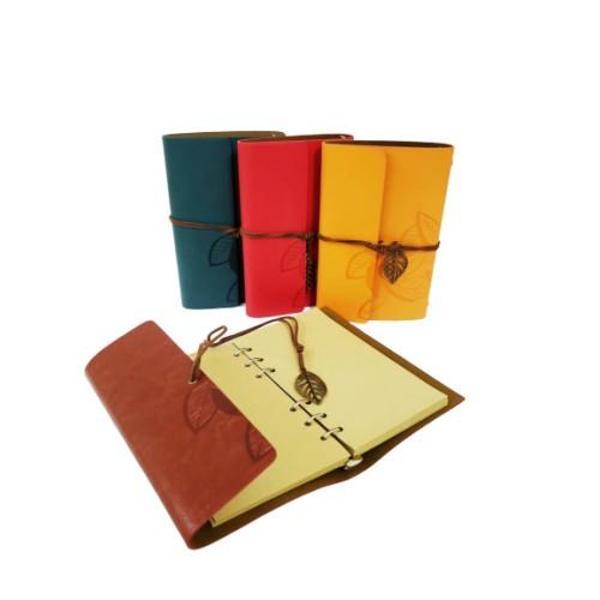 Yaprak Desenli Hatıra Defteri - Image 1