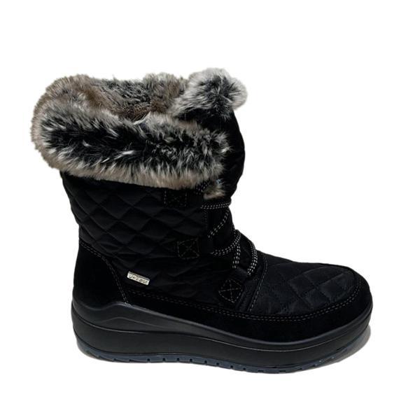 Kadın Bot 6305R 41J Jacalu textile upper and leather-Pu sole Black - Image 1
