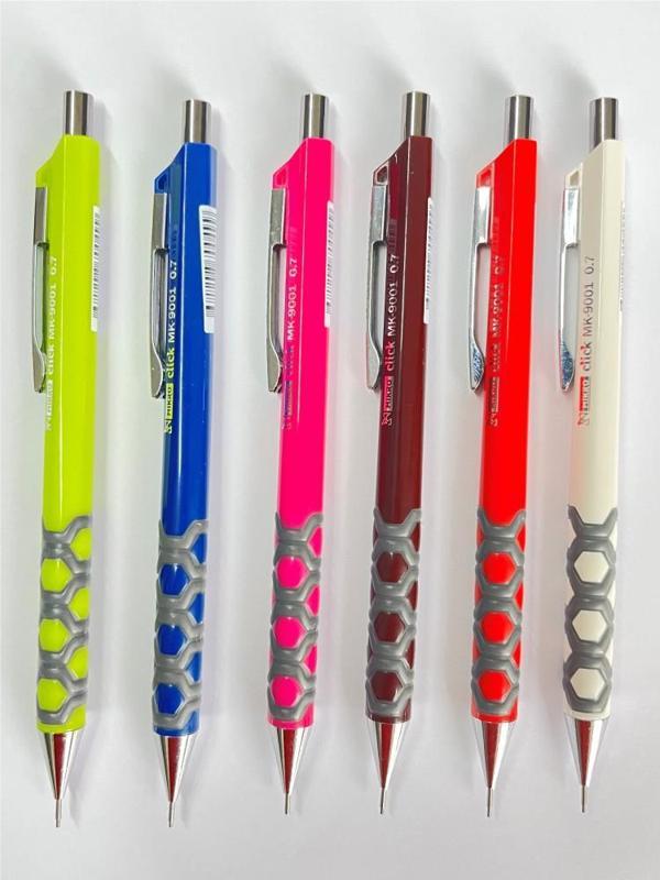 Mikro MK 9001 6 Renk 0.7 Uçlu Versatil Kurşun Kalem 6 lı Set - Image 1