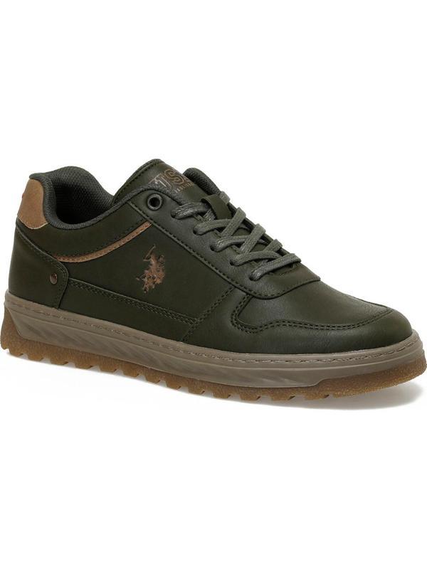 US Polo Assn Belo Erkek Kalın Taban Kışlık Sneaker Ayakkabı - Image 1