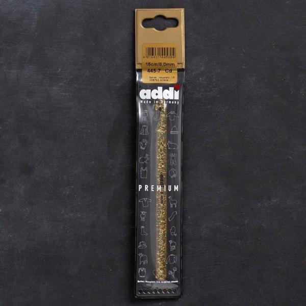 Addi Champagner 8mm 15cm Plastik Simli Yün Tığ - 4 - Image 1