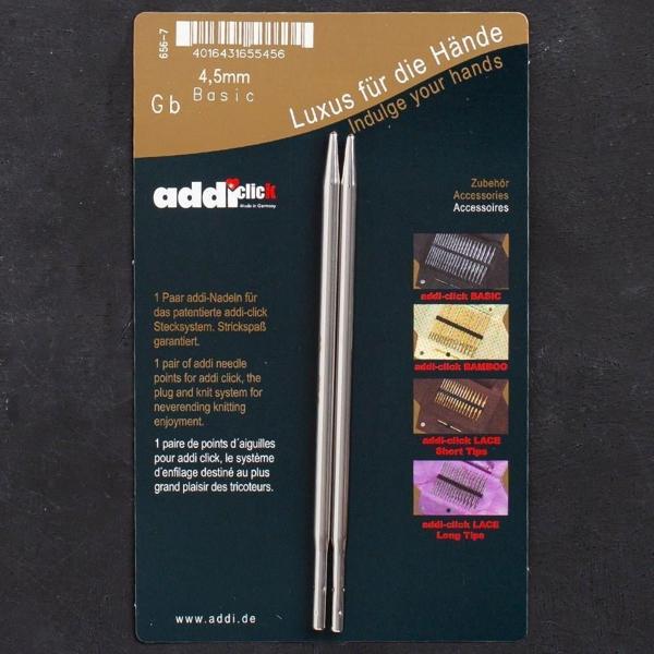 Addi Click Basic 4,5mm Misinalı Şiş Ucu - 656-2 - Image 1