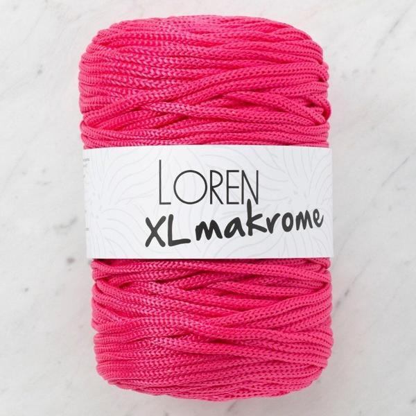 Loren XL Makrome Fuşya El Örgü İpi - R013 - 33713 - Image 1