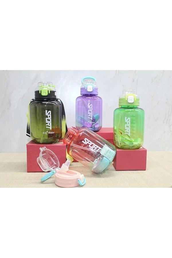 Pipetli Su Matarası 1100 Ml Bpa İçermez Alk3149 - Image 1